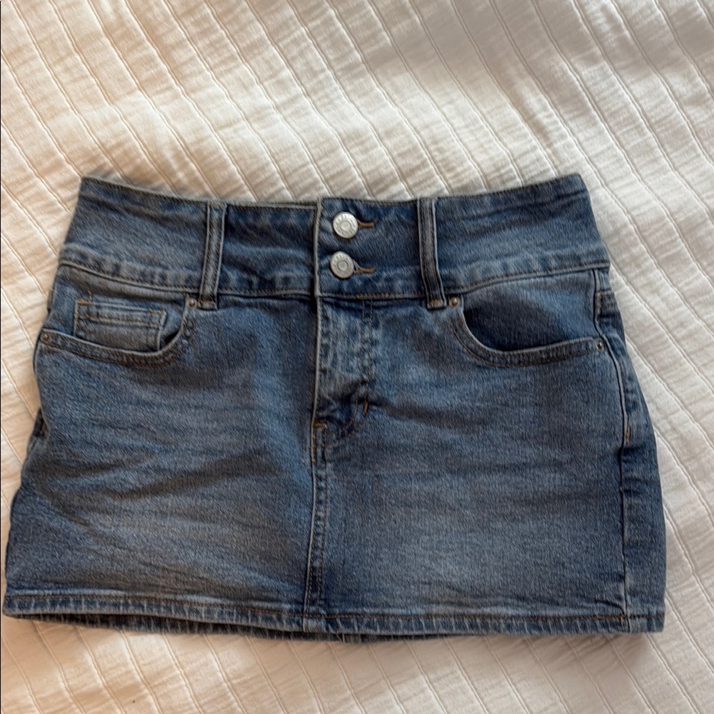 PACSUN Denim Mini Skirt